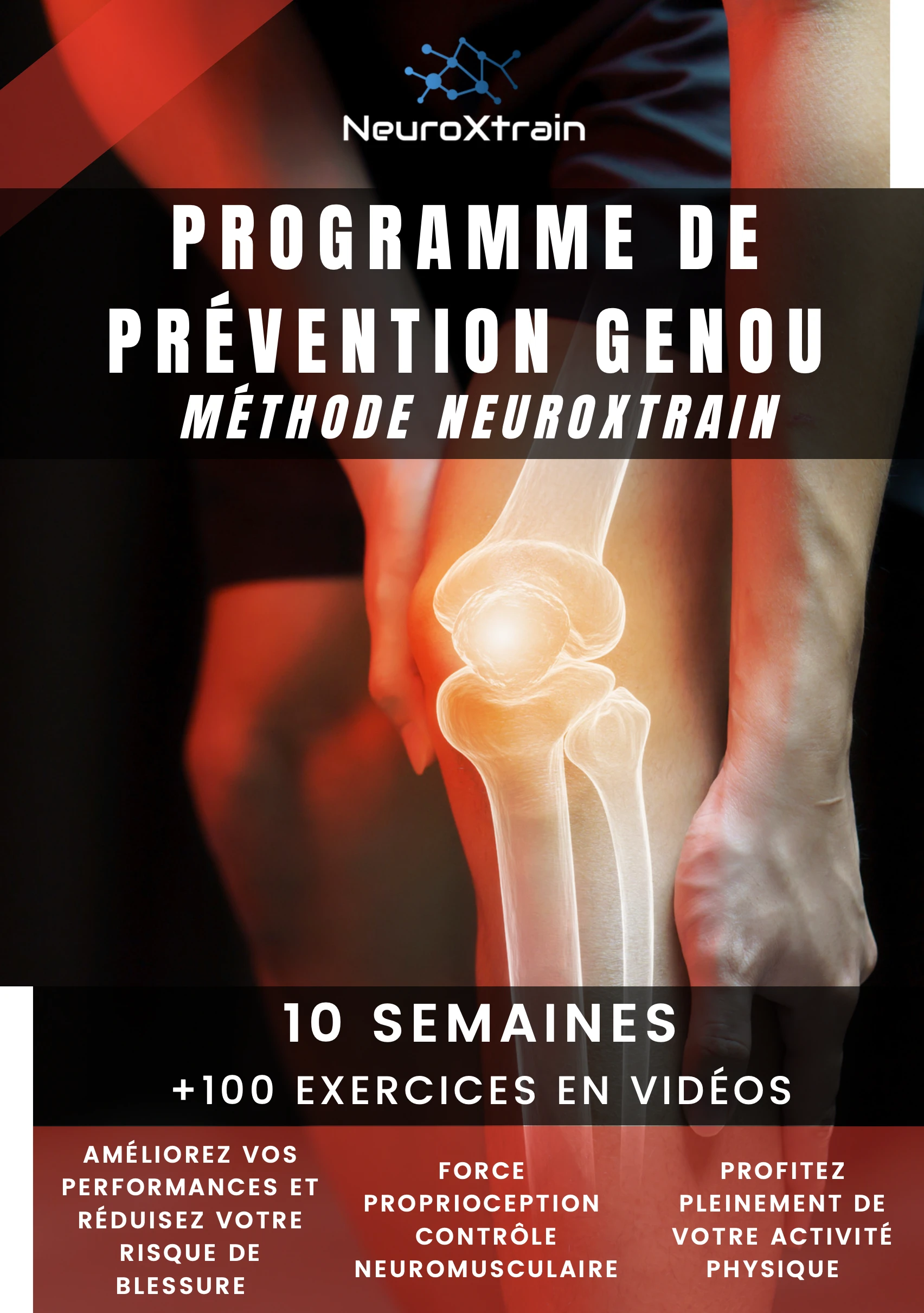 Programme de prévention GENOU - 10 semaines - Méthode NeuroXtrain